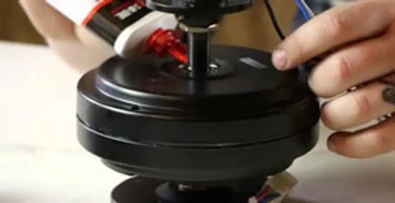 Ceiling fan motor repair and internal component adjustment in Memphis, TN