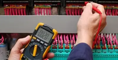 electrical service showing professional testing and troubleshooting of electrical panel by licensed electricians in Memphis, TN