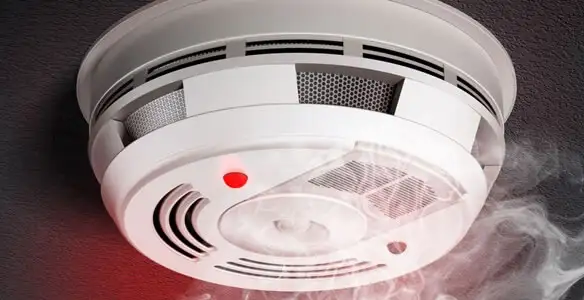 Installed smoke detector providing reliable fire detection in Memphis, TN