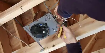 Professional recessed lighting installation with electrical wiring by licensed electricians in Memphis, TN