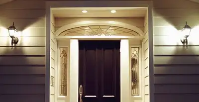security light installation services with professionally installed entryway lighting in Memphis, TN